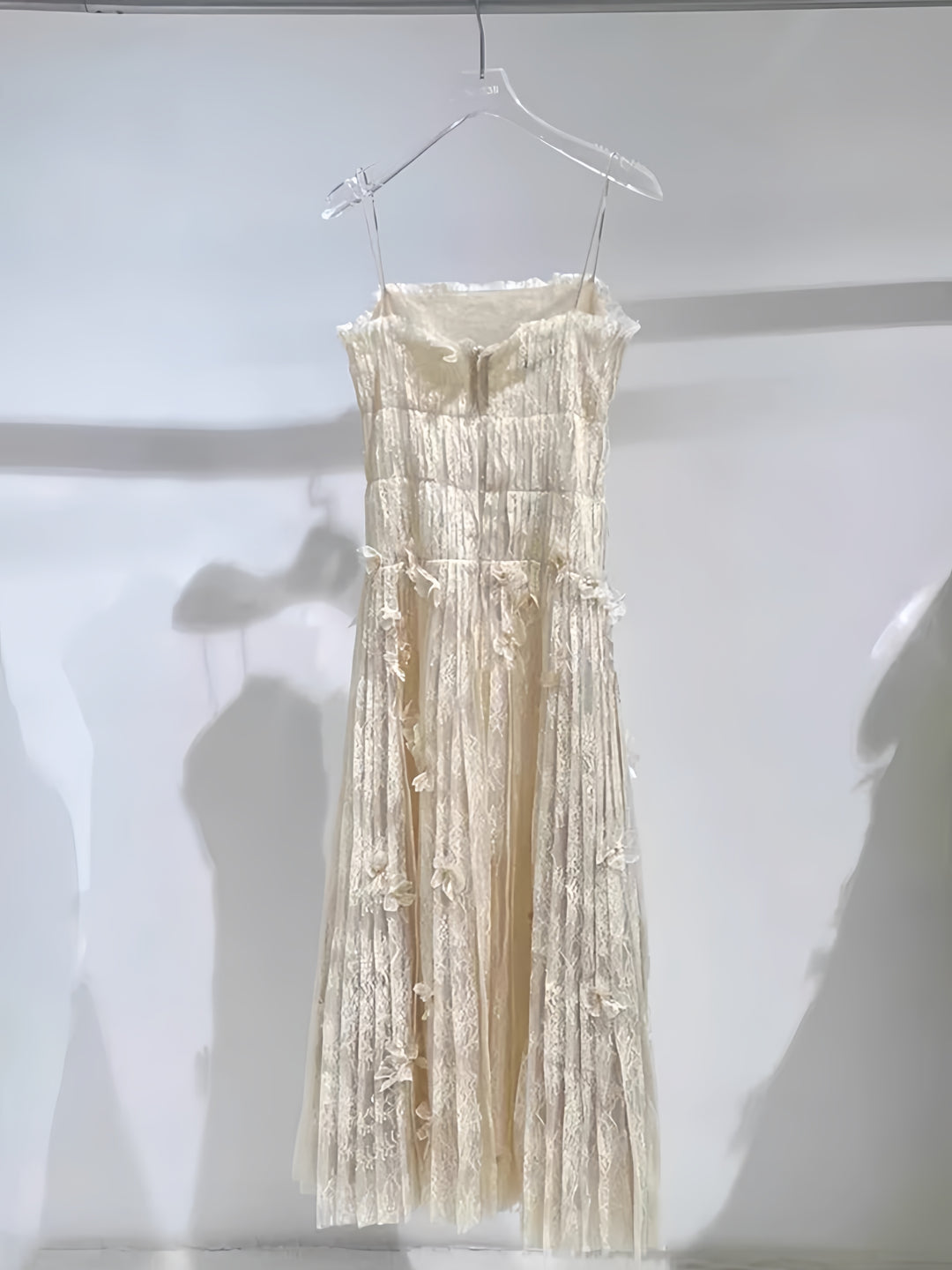 Elegant Feather Flower Romantic Wedding Dresses