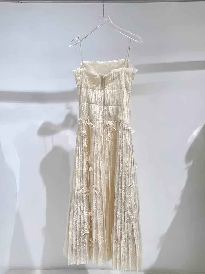 Elegant Feather Flower Romantic Wedding Dresses