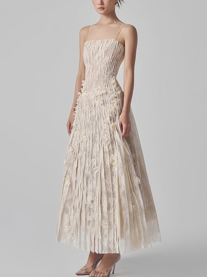 Elegant Feather Flower Romantic Wedding Dresses