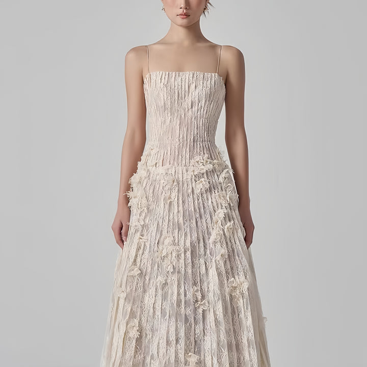 Elegant Feather Flower Romantic Wedding Dresses