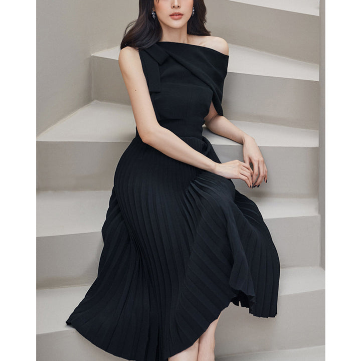 Black evening dress