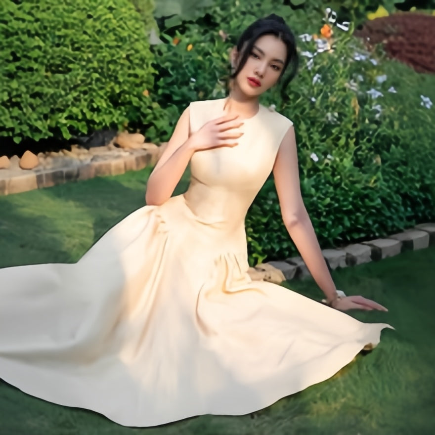 prom blue gown​