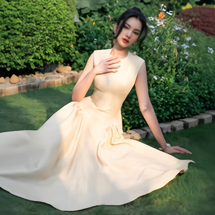 prom blue gown​