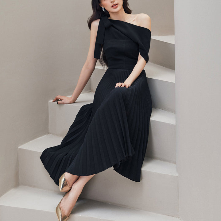 Black evening dress