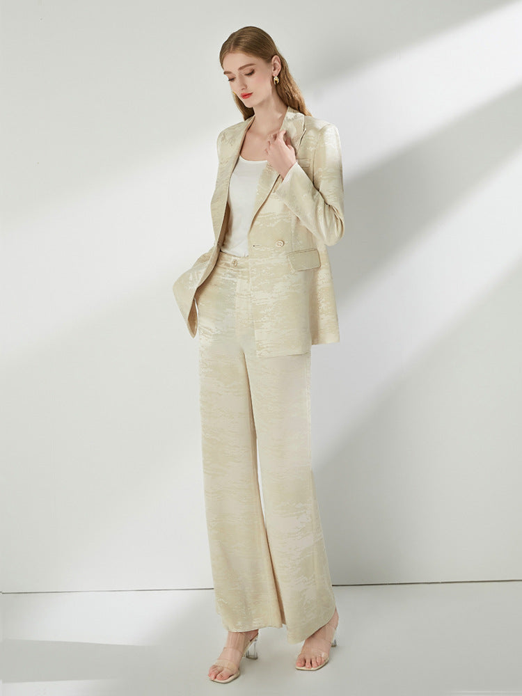 Elegant Apricot Dress Suit Set | Essential Professional Wear | New Arrival