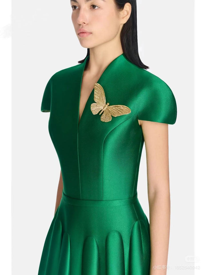 Emerald Green Formal Dress