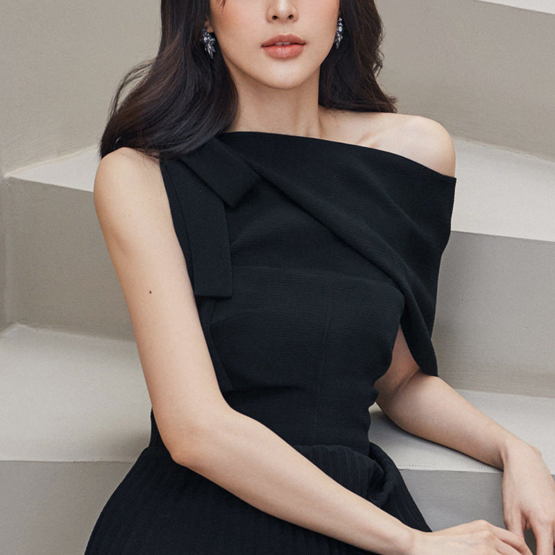 Black evening dress