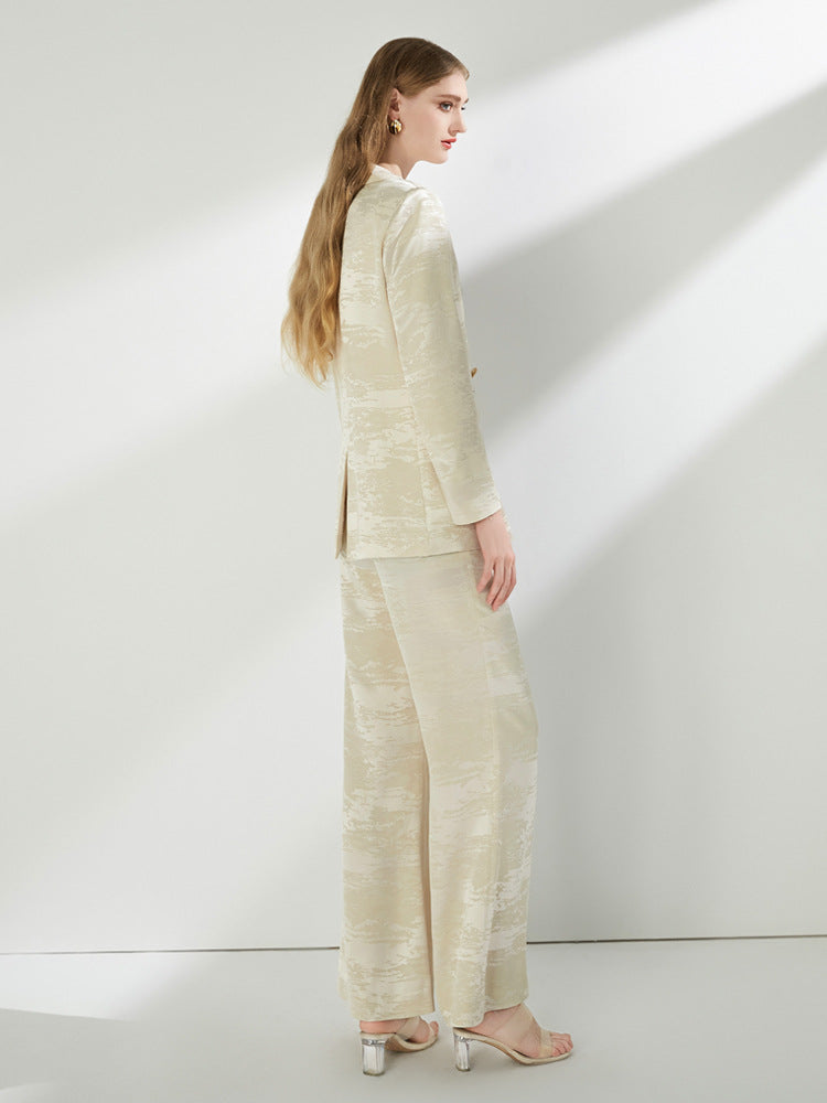 Elegant Apricot Dress Suit Set | Essential Professional Wear | New Arrival