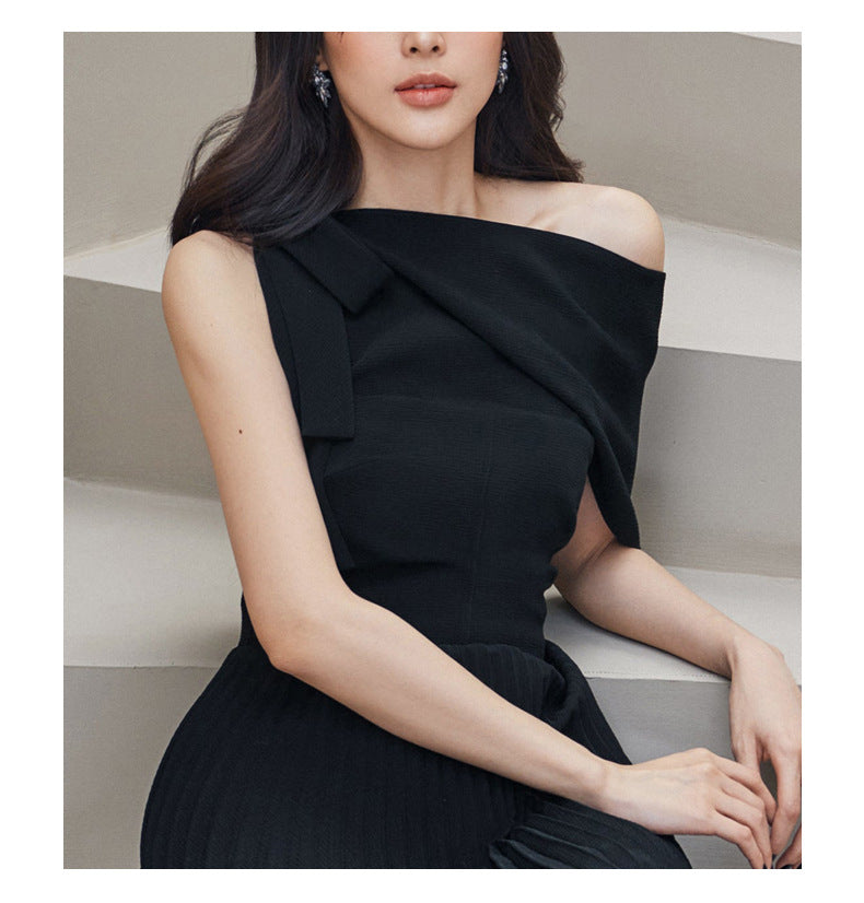 Black evening dress