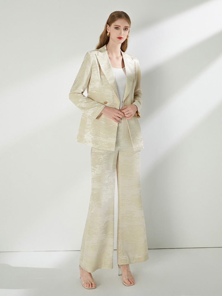 Elegant Apricot Dress Suit Set | Essential Professional Wear | New Arrival